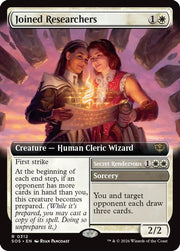 Joined Researchers (Extended Art) · 312 · Secrets of Strixhaven · Foil