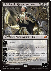 Ral Zarek, Guest Lecturer · 97 · Secrets of Strixhaven · Foil