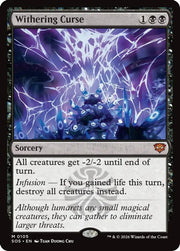 Withering Curse · 105 · Secrets of Strixhaven · Non-foil