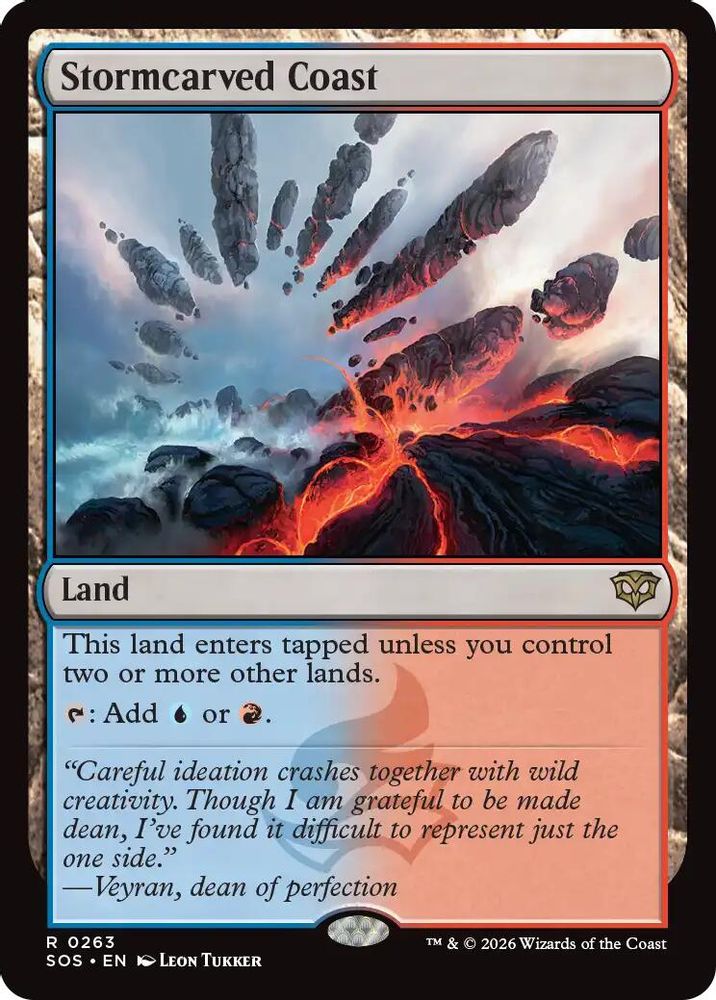 Stormcarved Coast · 263 · Secrets of Strixhaven · Foil