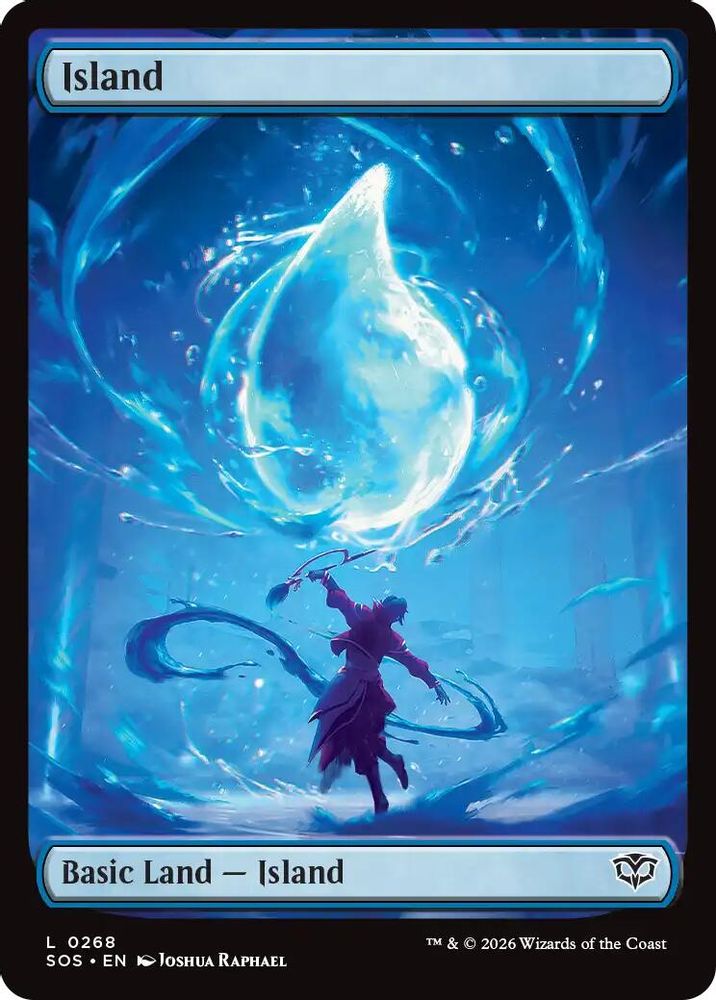 Island (0268) · 268 · Secrets of Strixhaven · Non-foil