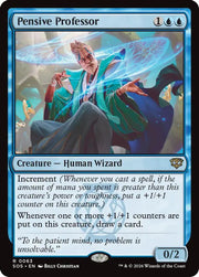 Pensive Professor · 63 · Secrets of Strixhaven · Non-foil