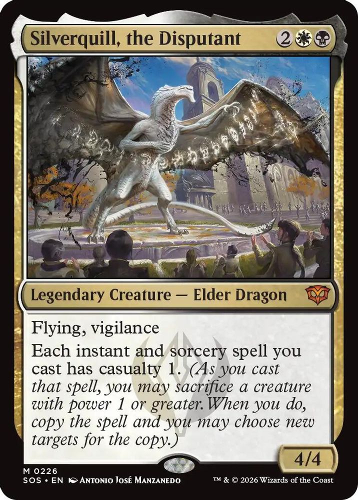 Silverquill, the Disputant · 226 · Secrets of Strixhaven · Foil