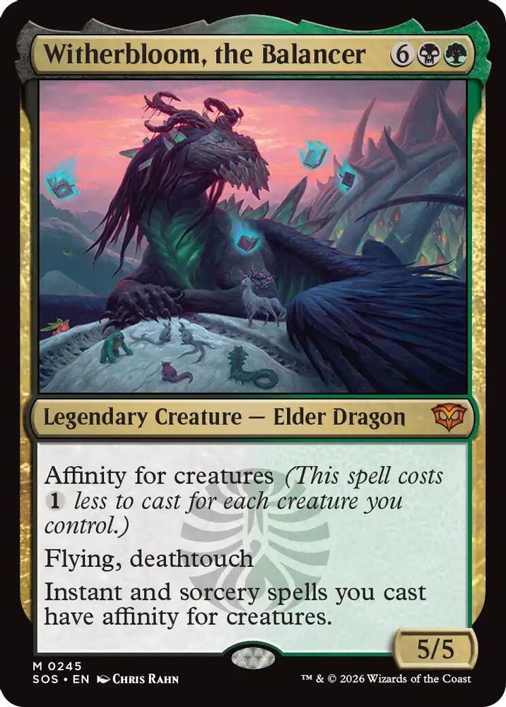 Witherbloom, the Balancer · 245 · Secrets of Strixhaven · Foil