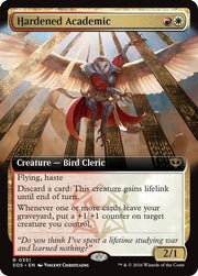 Hardened Academic (Extended Art) · 351 · Secrets of Strixhaven · Non-foil