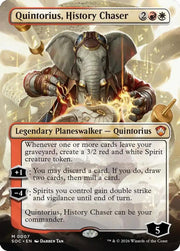 Quintorius, History Chaser (Borderless) · 7 · Commander: Secrets of Strixhaven · Non-foil