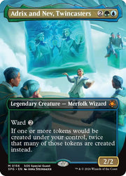 Adrix and Nev, Twincasters (Borderless) · 156 · Special Guests · Foil