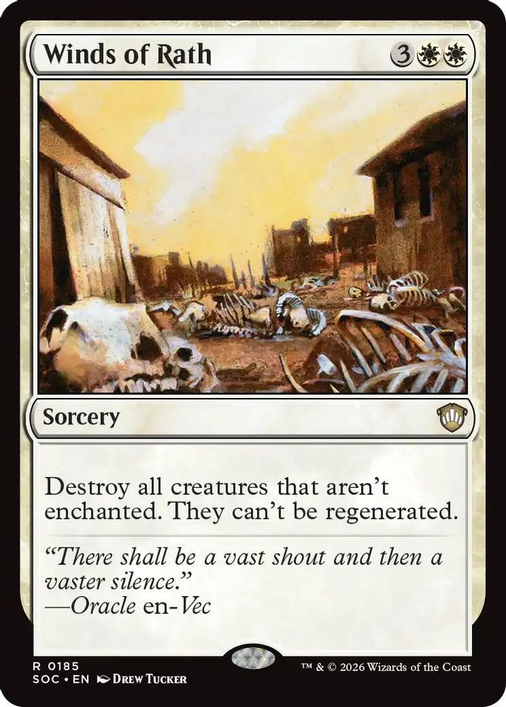 Winds of Rath · 185 · Commander: Secrets of Strixhaven · Non-foil