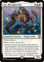 Ao, the Dawn Sky · 135 · Commander: Secrets of Strixhaven · Non-foil
