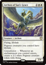 Archon of Sun's Grace · 137 · Commander: Secrets of Strixhaven · Non-foil