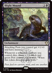 Blight Mound · 208 · Commander: Secrets of Strixhaven · Non-foil