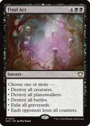 Final Act · 213 · Commander: Secrets of Strixhaven · Non-foil