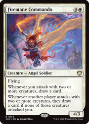 Firemane Commando · 145 · Commander: Secrets of Strixhaven · Non-foil