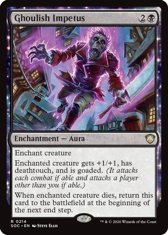 Ghoulish Impetus · 214 · Commander: Secrets of Strixhaven · Non-foil