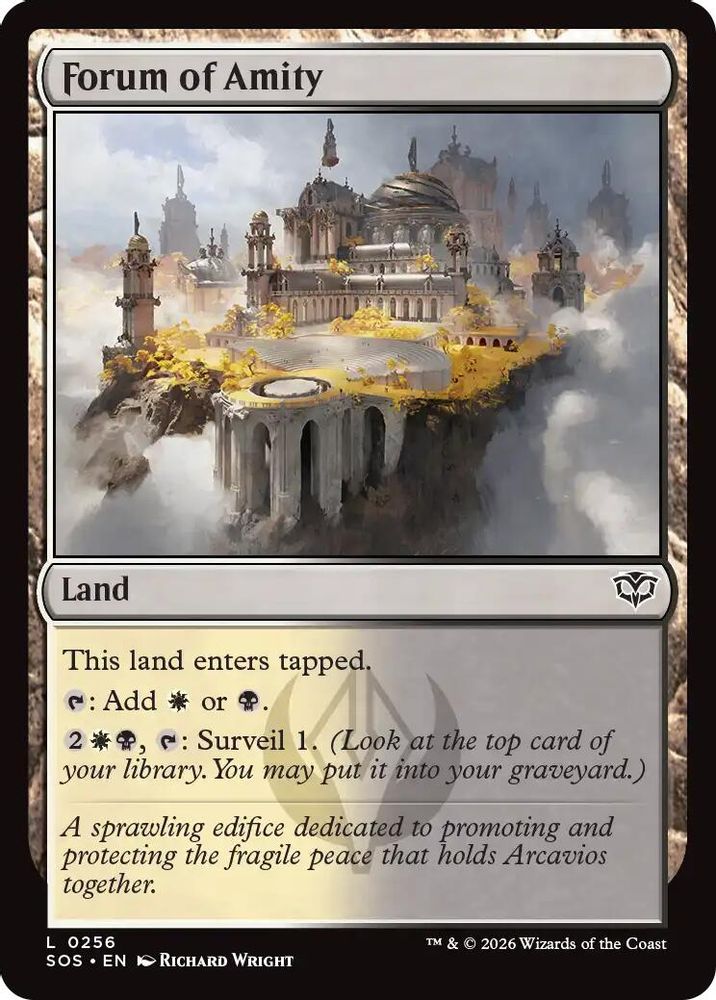 Forum of Amity · 256 · Secrets of Strixhaven · Non-foil