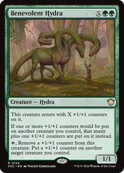 Benevolent Hydra · 124 · Commander: Secrets of Strixhaven · Non-foil