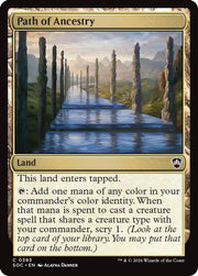 Path of Ancestry · 393 · Commander: Secrets of Strixhaven · Non-foil