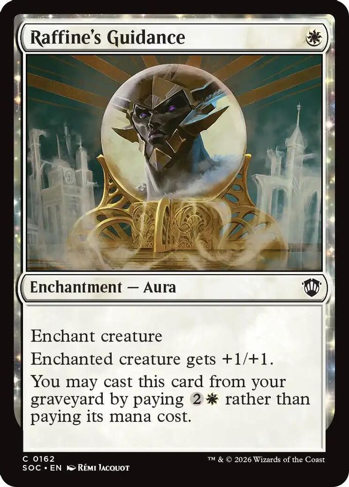 Raffine's Guidance · 162 · Commander: Secrets of Strixhaven · Non-foil