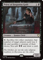 Priest of Forgotten Gods · 225 · Commander: Secrets of Strixhaven · Non-foil