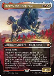 Excava, the Risen Past (Borderless) · 2 · Commander: Secrets of Strixhaven · Non-foil