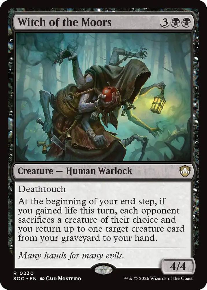 Witch of the Moors · 230 · Commander: Secrets of Strixhaven · Non-foil