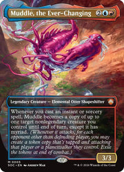 Muddle, the Ever-Changing (Borderless) · 5 · Commander: Secrets of Strixhaven · Non-foil