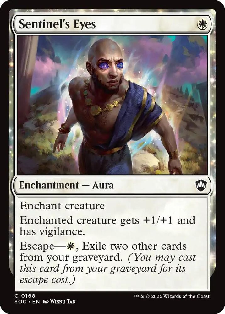 Sentinel's Eyes · 168 · Commander: Secrets of Strixhaven · Non-foil