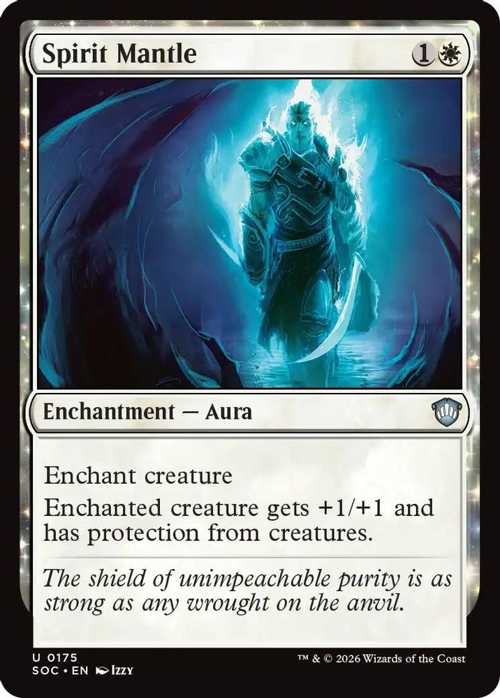 Spirit Mantle · 175 · Commander: Secrets of Strixhaven · Non-foil