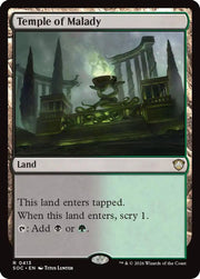 Temple of Malady · 413 · Commander: Secrets of Strixhaven · Non-foil