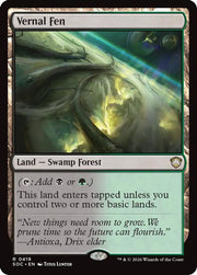 Vernal Fen · 419 · Commander: Secrets of Strixhaven · Non-foil