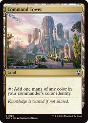 Command Tower · 129 · Commander: Secrets of Strixhaven · Non-foil