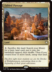 Fabled Passage · 130 · Commander: Secrets of Strixhaven · Non-foil