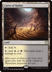 Caves of Koilos · 365 · Commander: Secrets of Strixhaven · Non-foil