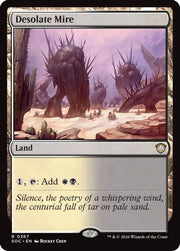 Desolate Mire · 367 · Commander: Secrets of Strixhaven · Non-foil