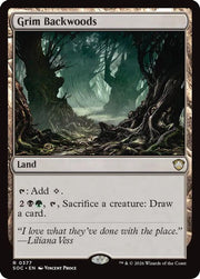 Grim Backwoods · 377 · Commander: Secrets of Strixhaven · Non-foil