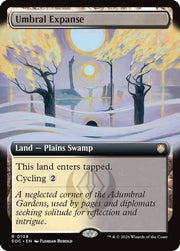 Umbral Expanse (Extended Art) · 108 · Commander: Secrets of Strixhaven · Non-foil