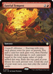 Fateful Tempest (Extended Art) · 79 · Commander: Secrets of Strixhaven · Non-foil