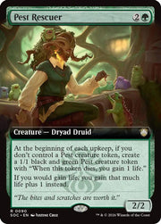 Pest Rescuer (Extended Art) · 90 · Commander: Secrets of Strixhaven · Non-foil