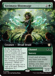Yavimaya Bloomsage (Extended Art) · 92 · Commander: Secrets of Strixhaven · Non-foil