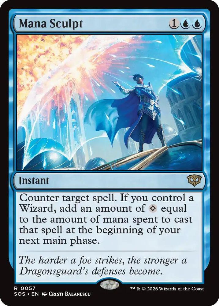 Mana Sculpt · 57 · Secrets of Strixhaven · Non-foil
