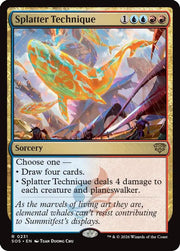 Splatter Technique · 231 · Secrets of Strixhaven · Foil
