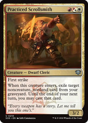 Practiced Scrollsmith · 210 · Secrets of Strixhaven · Foil