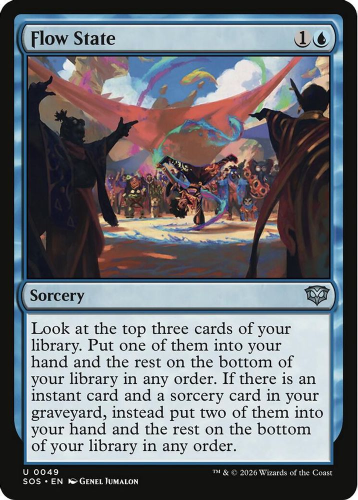 Flow State · 49 · Secrets of Strixhaven · Foil