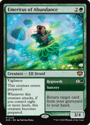Emeritus of Abundance · 145 · Secrets of Strixhaven · Non-foil