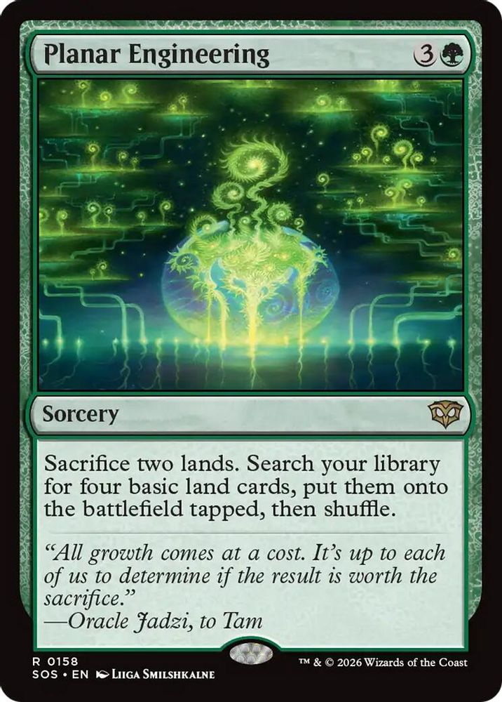 Planar Engineering · 158 · Secrets of Strixhaven · Non-foil