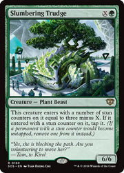 Slumbering Trudge · 160 · Secrets of Strixhaven · Foil
