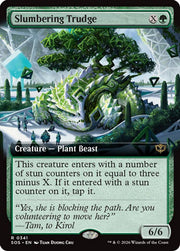 Slumbering Trudge (Extended Art) · 341 · Secrets of Strixhaven · Foil