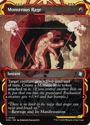Monstrous Rage · 45 · Secrets of Strixhaven: Mystical Archive · Foil