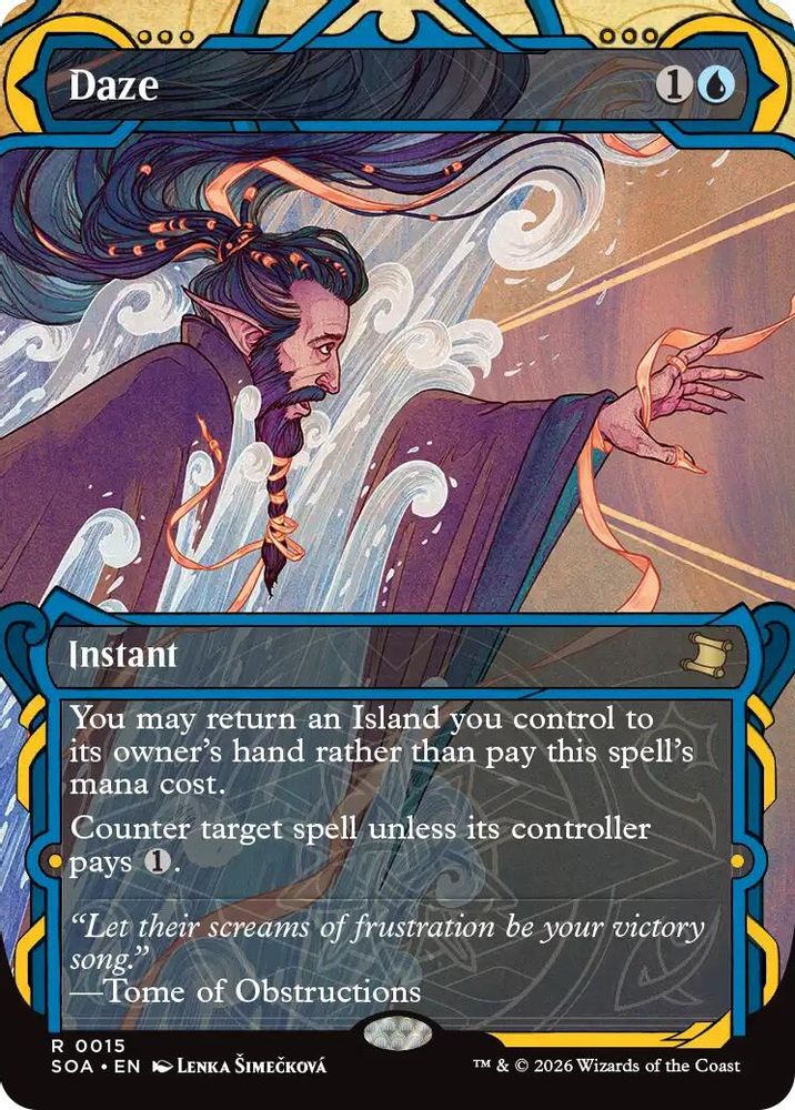 Daze · 15 · Secrets of Strixhaven: Mystical Archive · Foil
