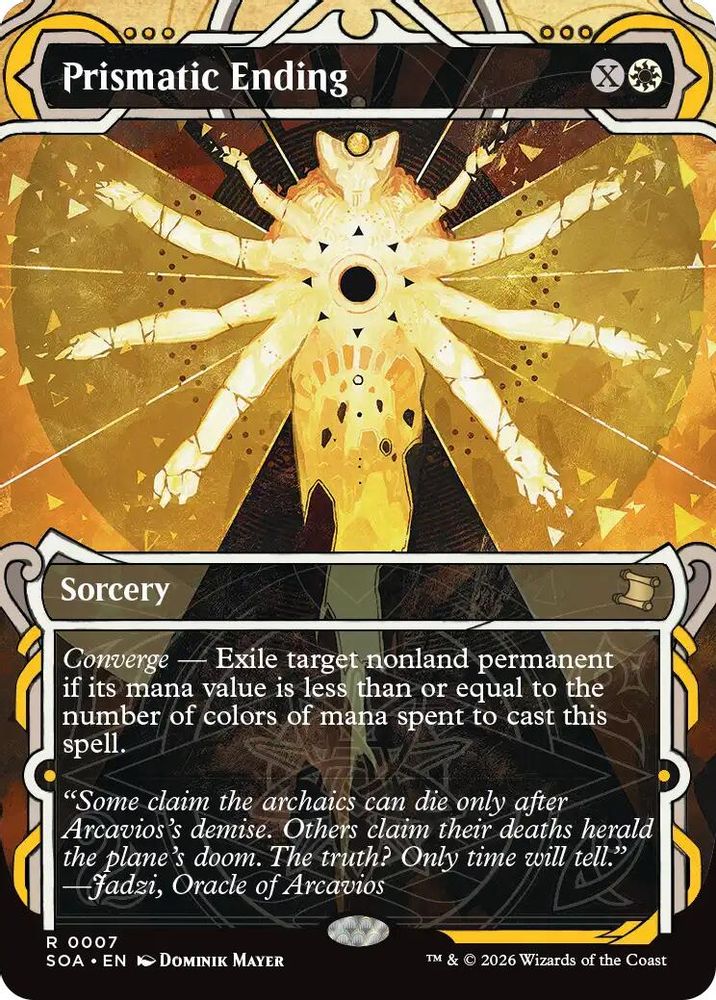 Prismatic Ending · 7 · Secrets of Strixhaven: Mystical Archive · Non-foil